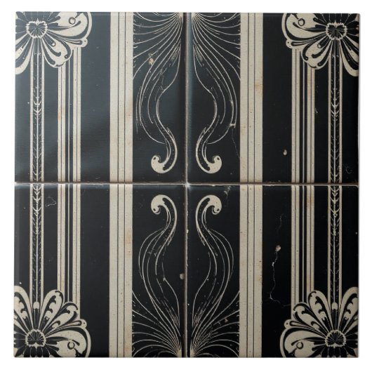 Gotische Deco Tegeltje (Voorkant)