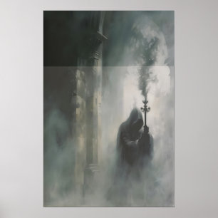 Gotische Donkere Figuur Kunst, Donkere Academische Poster