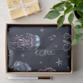 Gotische Donkere Onderwaterwereld Tissuepapier (Geschenk)