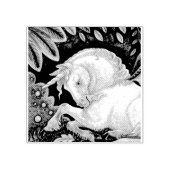 GOTISCHE EENHOORN, FANTASY PAARD RUBBER STEMPEL (Afrduk)