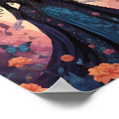 Gotische Eerwaarde Vrouwe van de Bossen Poster (Hoek)