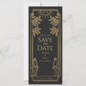 Gotische Elegant De Liefhebbers Tarot Kaart Save t (Voorkant)