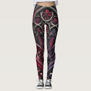 Gotische elegantie Leggings van volledige lengte