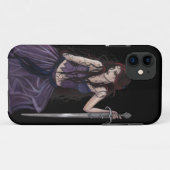Gotische Fantasy Morgan Le Fay Case-Mate iPhone Case (Achterkant (horizontaal))