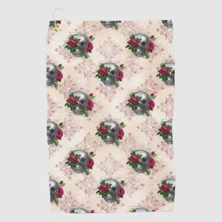 Gotische Gelaatstrek Serie Ontwerp 16 Golfhanddoek