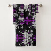 Gotische geschenken voor hem en haar bad handdoek (Insitu)