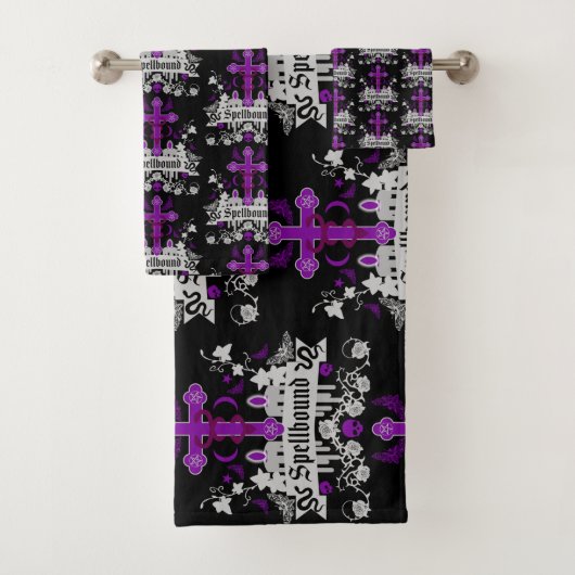 Gotische geschenken voor hem en haar bad handdoek (Insitu)