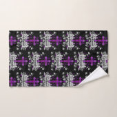 Gotische geschenken voor hem en haar bad handdoek (Handdoek)