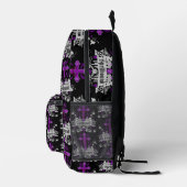 Gotische geschenken voor hem en haar bedrukte rugzak (Rechts)