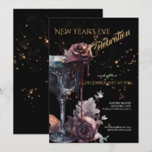 Gotische Glam Nieuwjaarsfeest