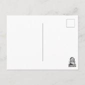 Gotische groeten briefkaart (Achterkant)