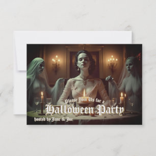 Gotische Halloween banket bij kaarslicht