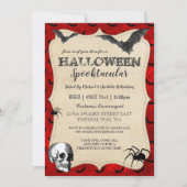  gotische Halloween-feestuitnodiging Kaart (Voorkant)