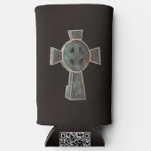 Gotische Halloween Graveyard Headstone Cross Teken (Voorkant)