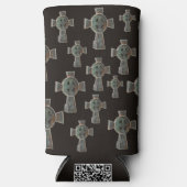 Gotische Halloween Graveyard Headstone Cross Teken (Voorkant)