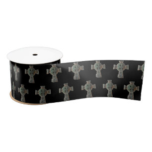 Gotische Halloween Graveyard Headstone Cross Teken Lint