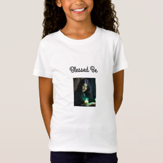 Gotische heks, duister thema t-shirt