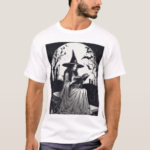 "Gotische heks lezen:  Dark Academia T-sh T-shirt