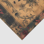 Gotische Hemelse Oude Papier Decoupage (Detail)