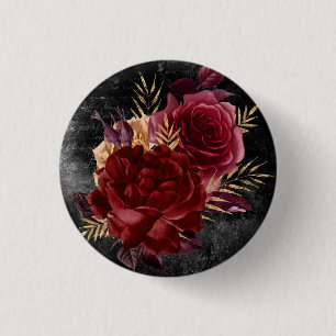 Gotische Herfst Rozen BUTTON