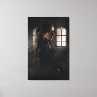 Gotische Kantvrouw Misty Stone Kamer