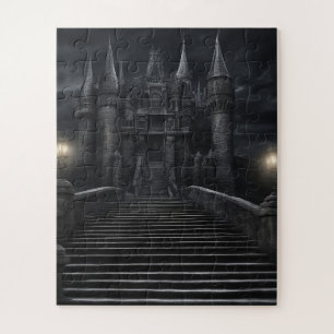 GOTISCHE KASTEEL MIDDELEEUWSE PUZZEL
