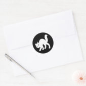 GOTISCHE KAT STICKERS (Envelop)