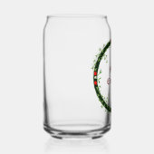 Gotische Kerst Krans Custom Blikvorm Glas (Rechts)