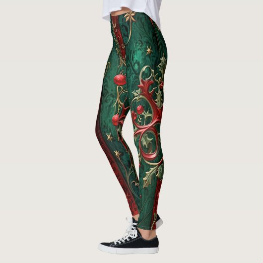 Gotische kerst Leggings (Links)