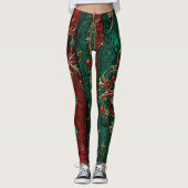 Gotische kerst Leggings (Voorkant)