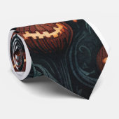 Gotische Kerst Nachtmerrie Stropdas (Opgerold)