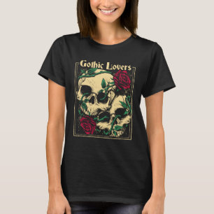 Gotische kleding esthetische occulte heks 8 t-shirt