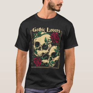 Gotische kleding esthetische occulte heks 8 t-shirt