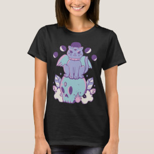 Gotische kleding esthetische occulte heks 9 t-shirt