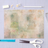 Gotische klok ephemera tissuepapier (Craft)