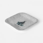 Gotische Meisje Verjaardag Papieren Bordje (Gebogen)