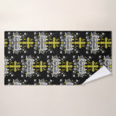 Gotische Mode Accessoires Badhanddoek (Badhanddoek)