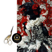 Gotische Mode Decoupage Tissuepapier