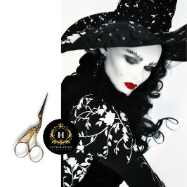 Gotische Mode Decoupage Tissuepapier