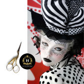 Gotische Mode Decoupage Tissuepapier