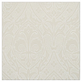 Gotische Opwekking Fleur de Lys - Ivoor Stof