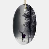 Gotische Ornament Elk in Bos (Rechts)