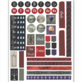 Gotische Planner Stickers (Voorkant)