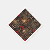 Gotische Poinsettia Library Decoupage Servet (Hoek)