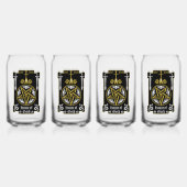 Gotische Punk Accessoires Blikvorm Glas (Achterkant)