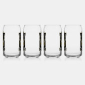 Gotische Punk Accessoires Blikvorm Glas (Rechts)