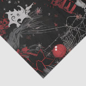 Gotische Punk alternatief kerst fee Tissuepapier (Detail)