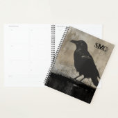Gotische Raaf Planner met Monogram (Display)