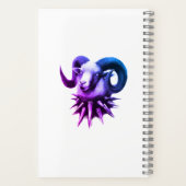 Gotische ram notitieboek (Achterkant)