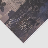 Gotische Raven Decoupage Tissuepapier (Detail)